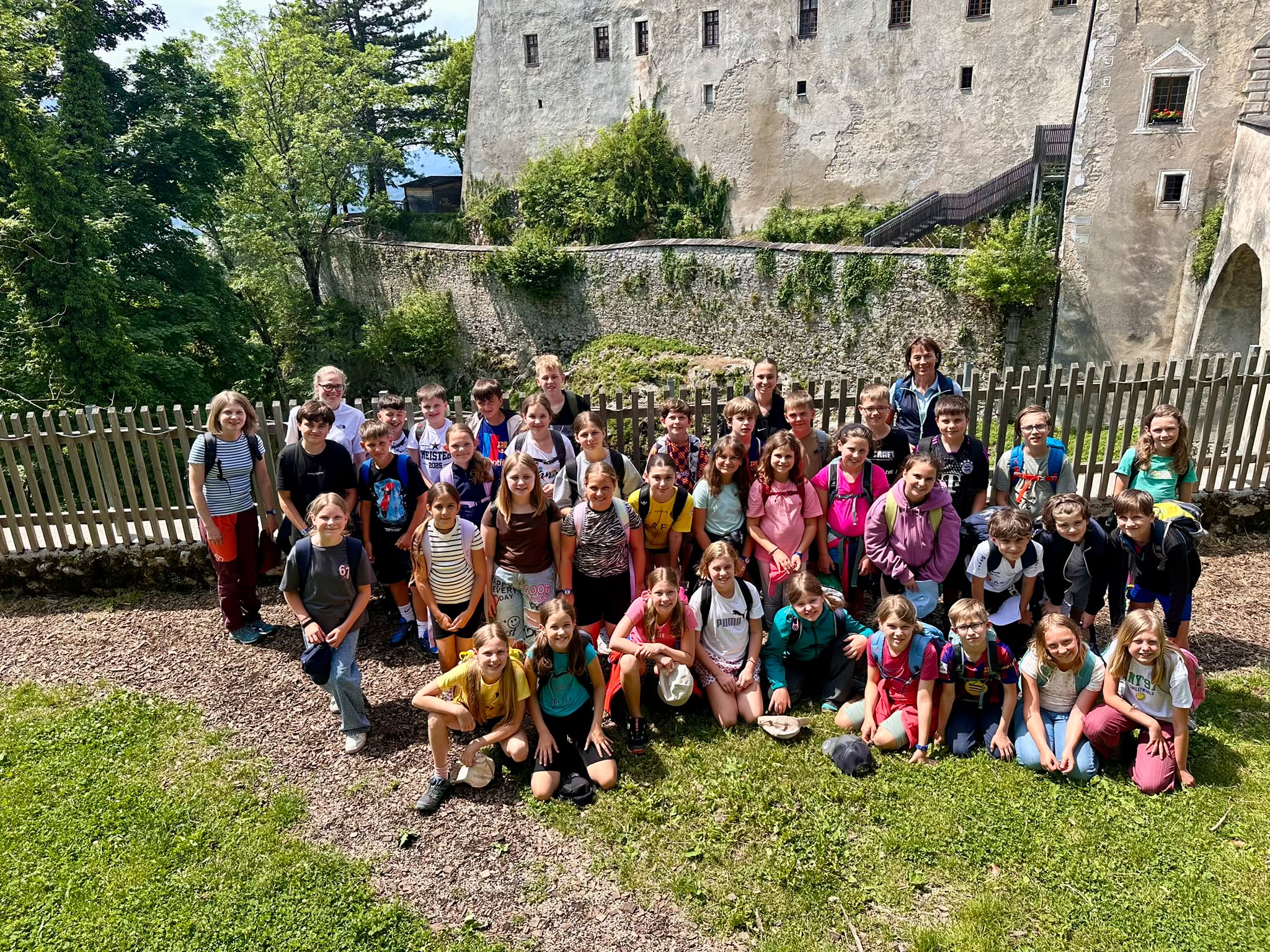 Projekttage der 4. Klassen auf der Burg Altpernstein